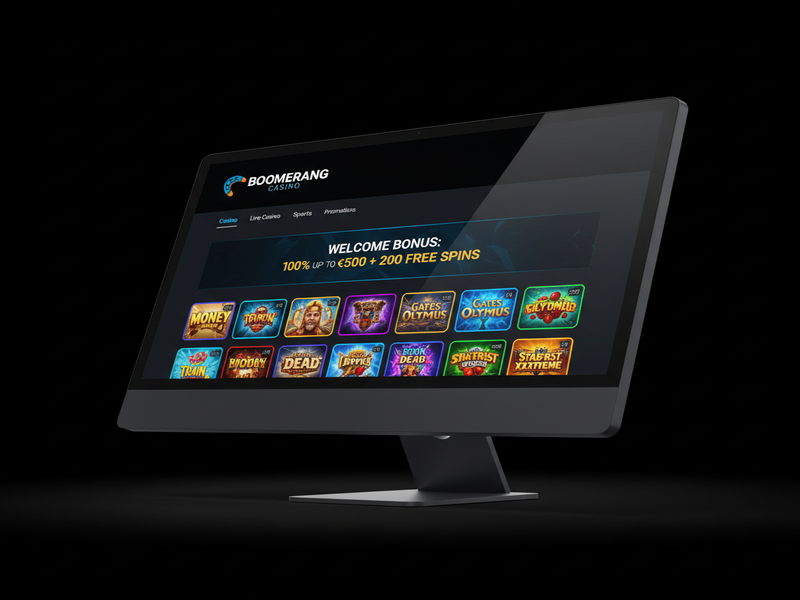 Boomerang Casino Casinò su computer