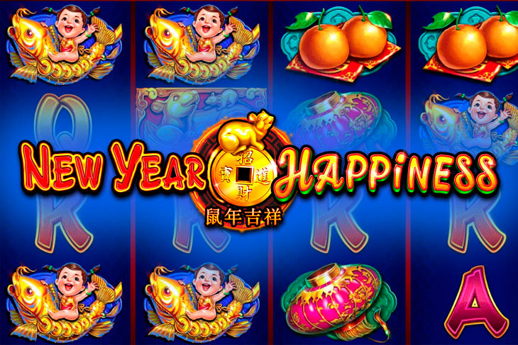 New Year Happiness - Ruby Play slot at Boomerang Casino Casino