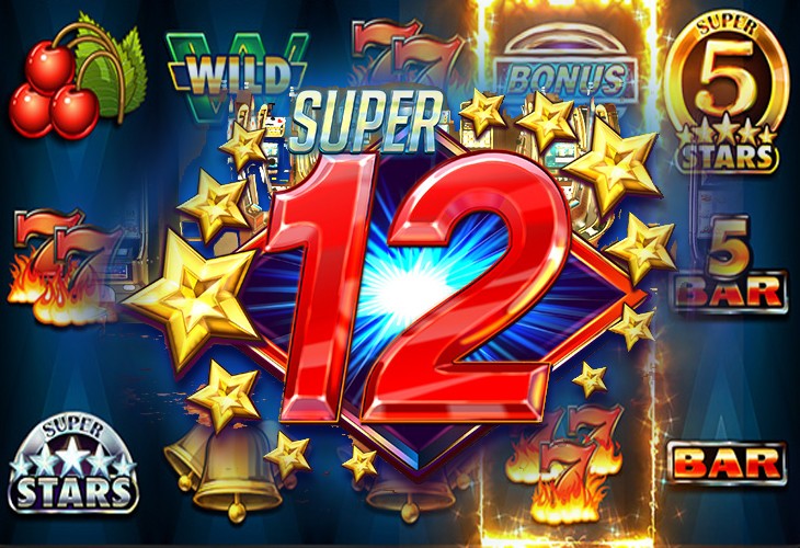 Super 12 Stars - Red Rake slot at Boomerang Casino Casino