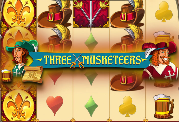 Three Musketeers - Red Tiger Gaming slot at Boomerang Casino Casino